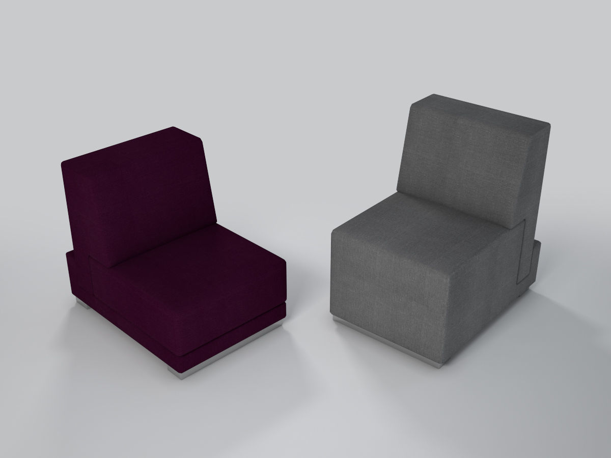 Sofa 3D model_2