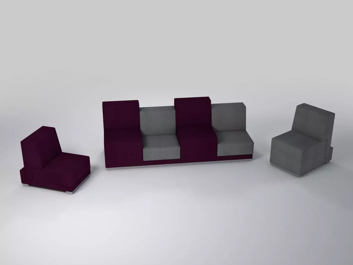 Sofa 3D model_0