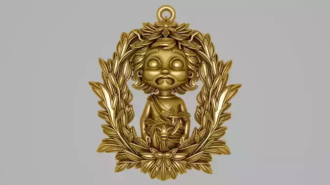 Jungle man 3D print model