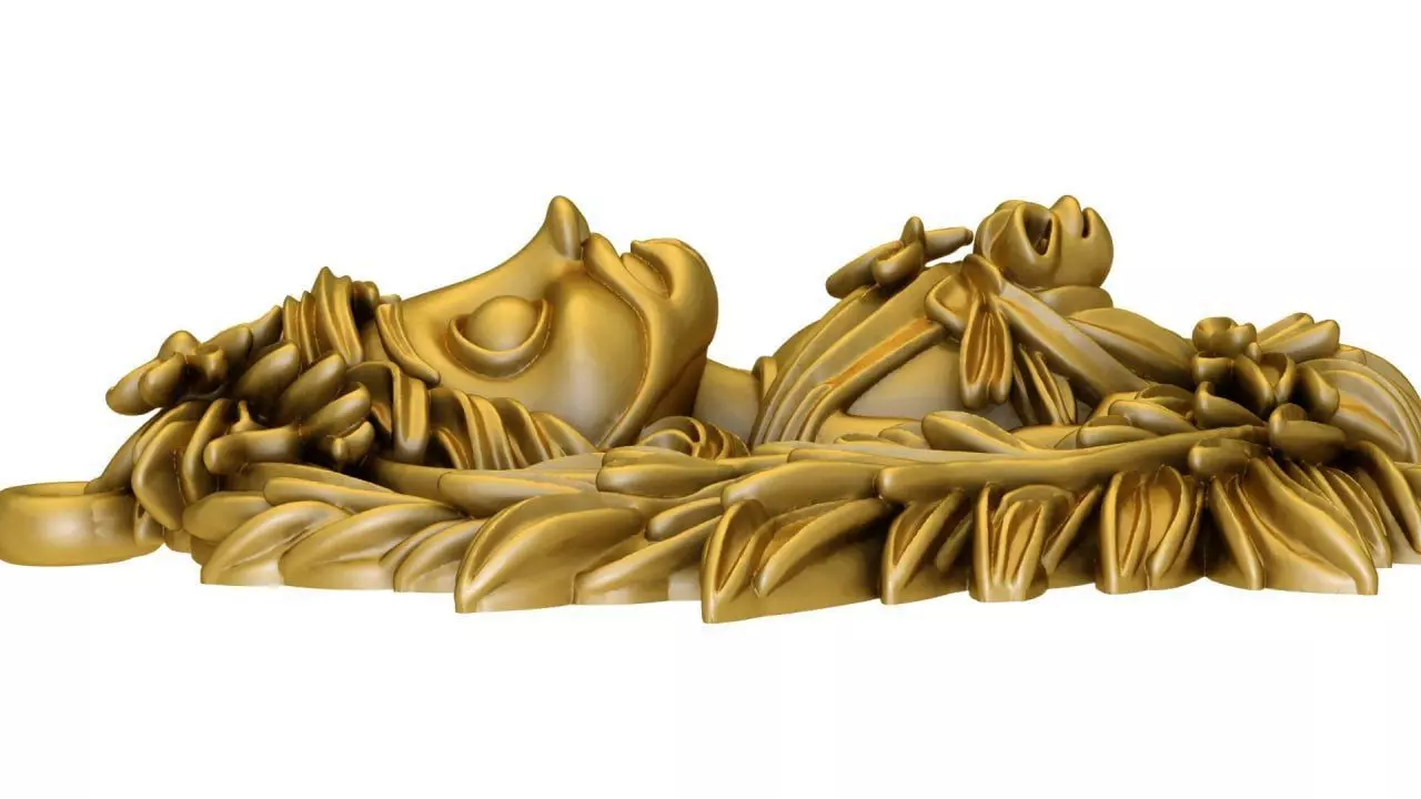 Jungle man 3D print model_2