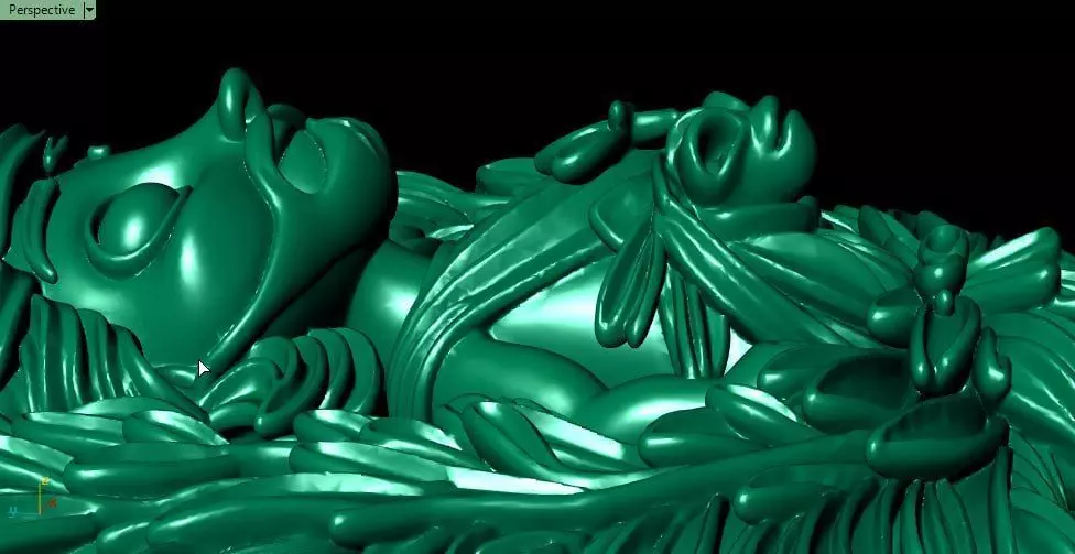 Jungle man 3D print model_3