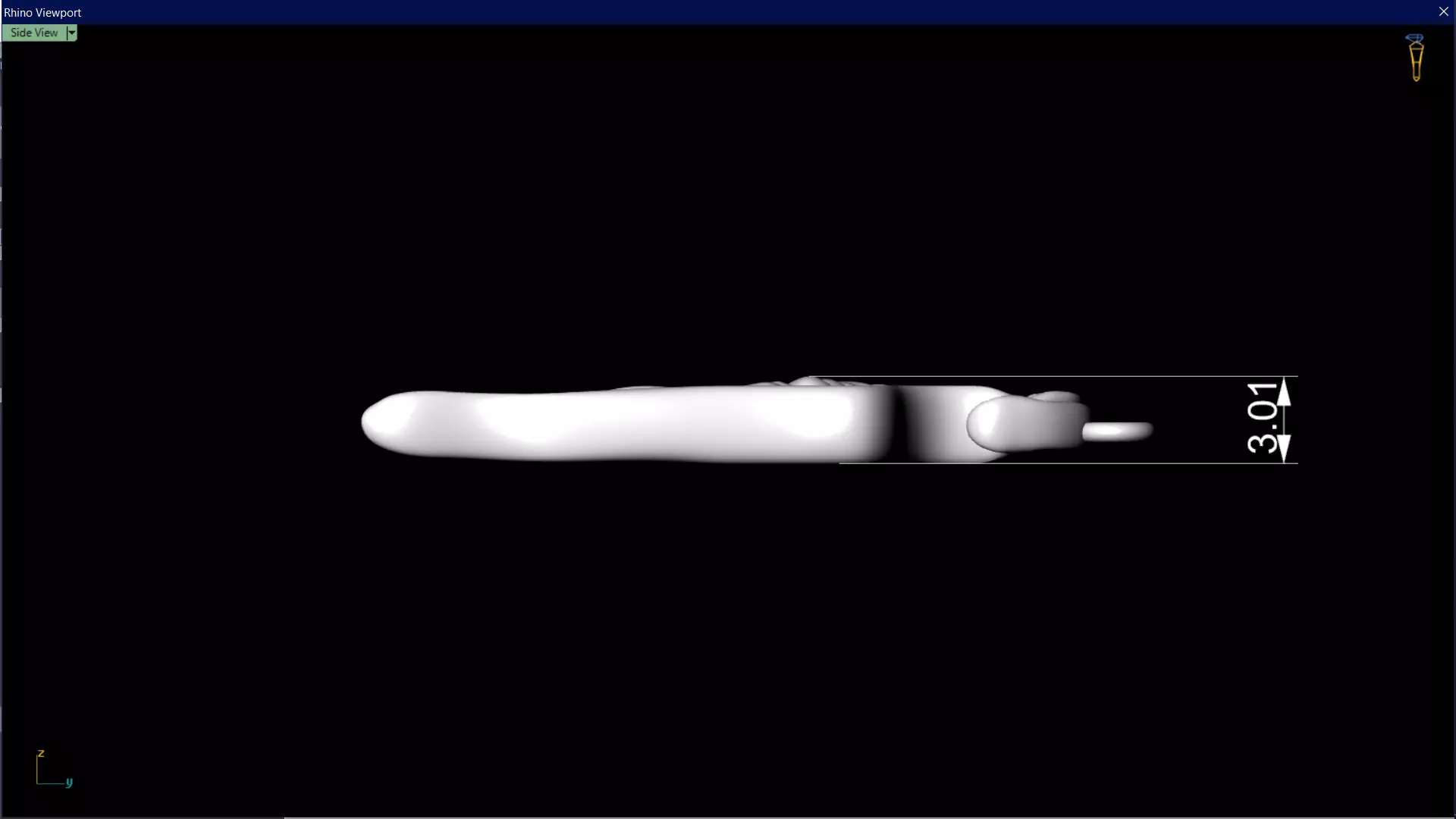 Necklace Angel Wing 3D print model_3