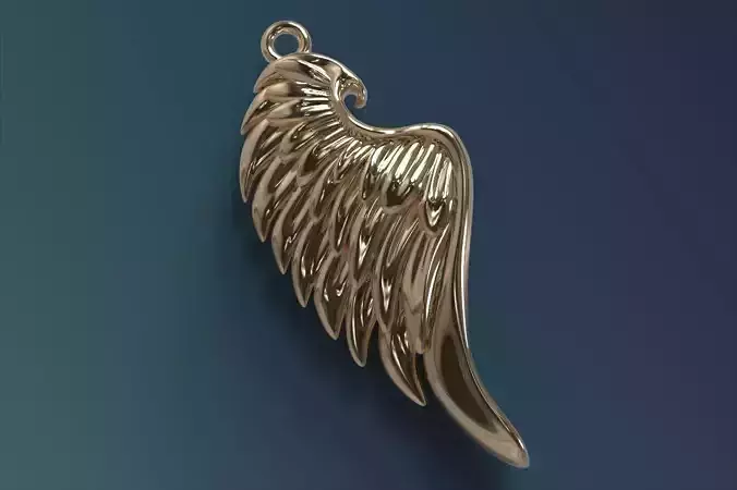 Necklace Angel Wing