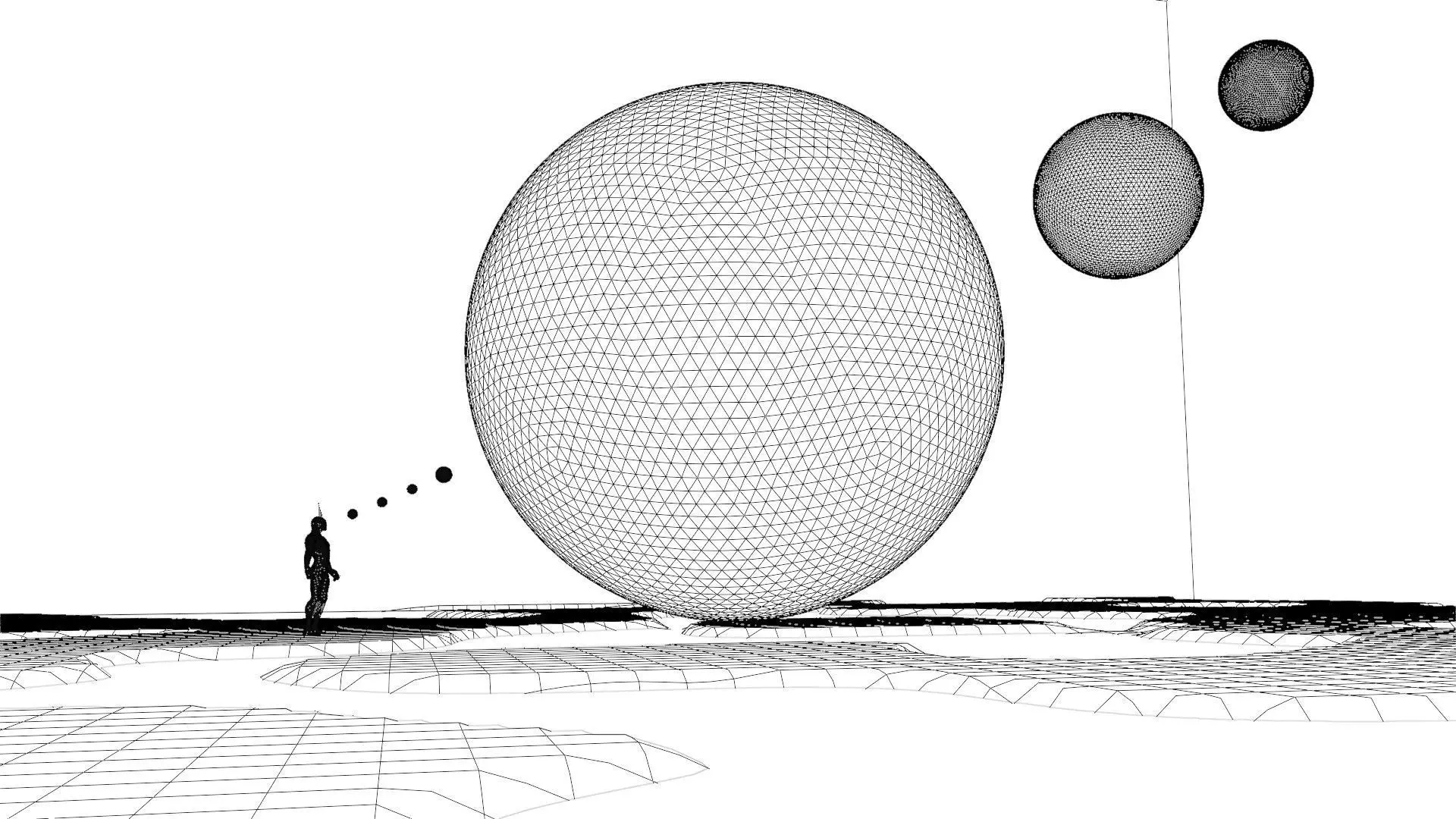 Sci-Fi Surreal Sunset 3D model_13
