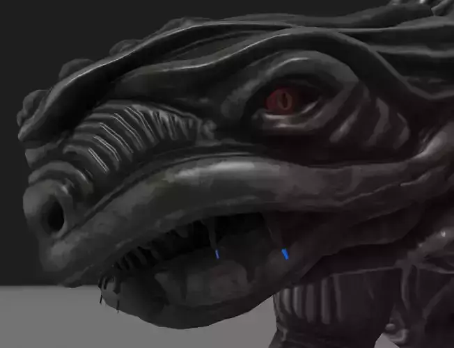 Alien Animal 3D Model