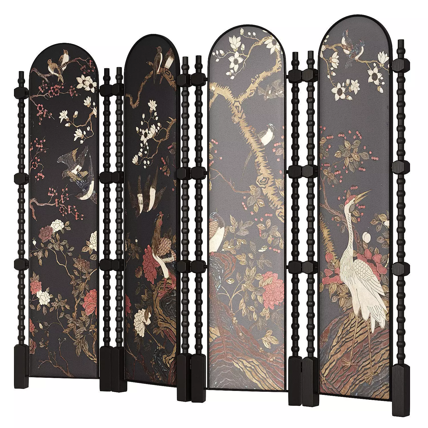 Screen partition 3D model_3