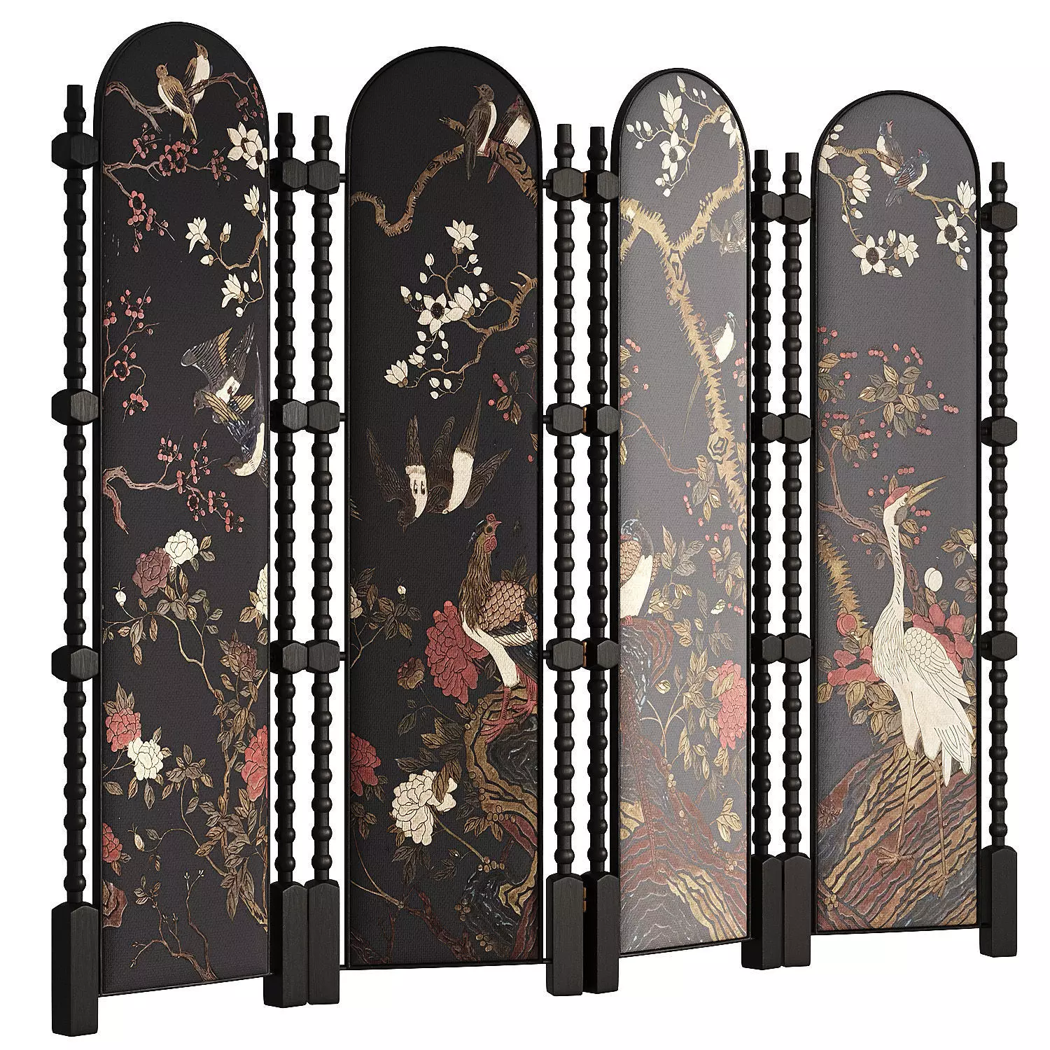 Screen partition 3D model_1