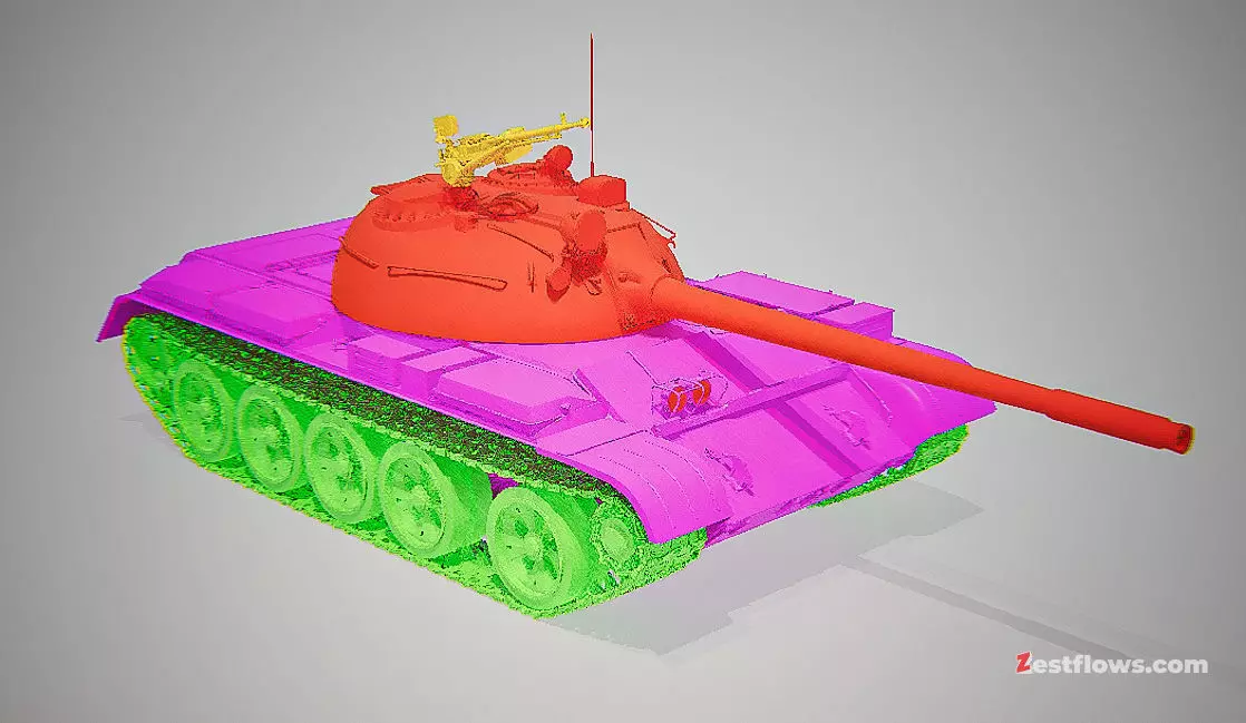 T-54 tank 3D model_13