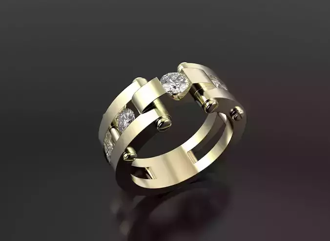 Unique ring like Cartier