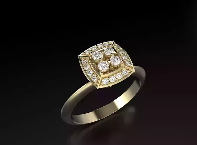 Women quad ring