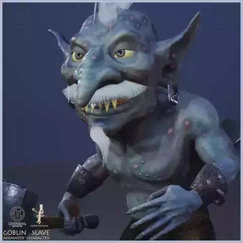 Goblin Slave Low-poly 3D model