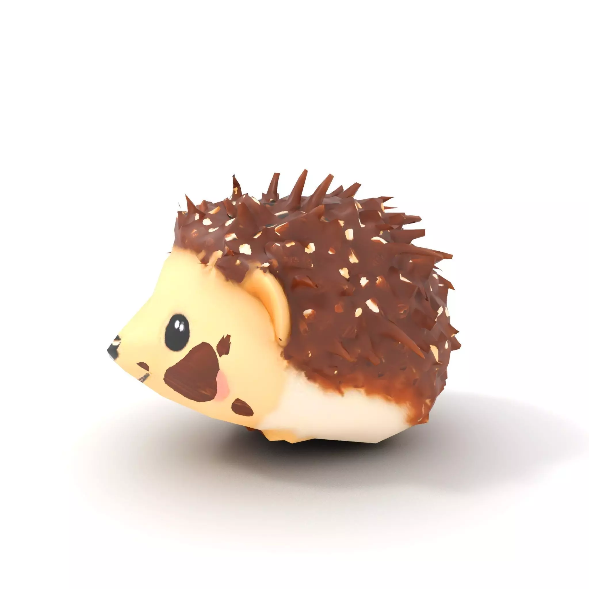 Cute Hedgehog Character model pack Low-poly 3D model_32