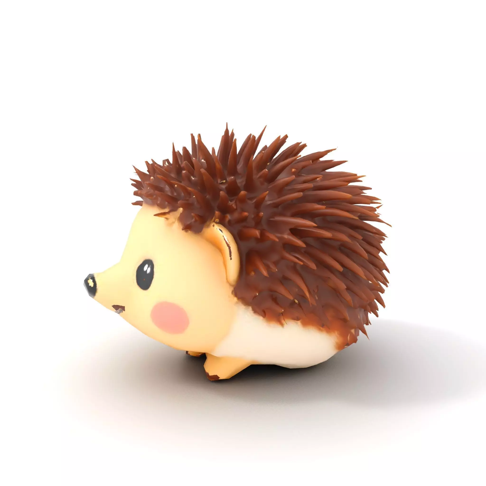 Cute Hedgehog Character model pack Low-poly 3D model_28