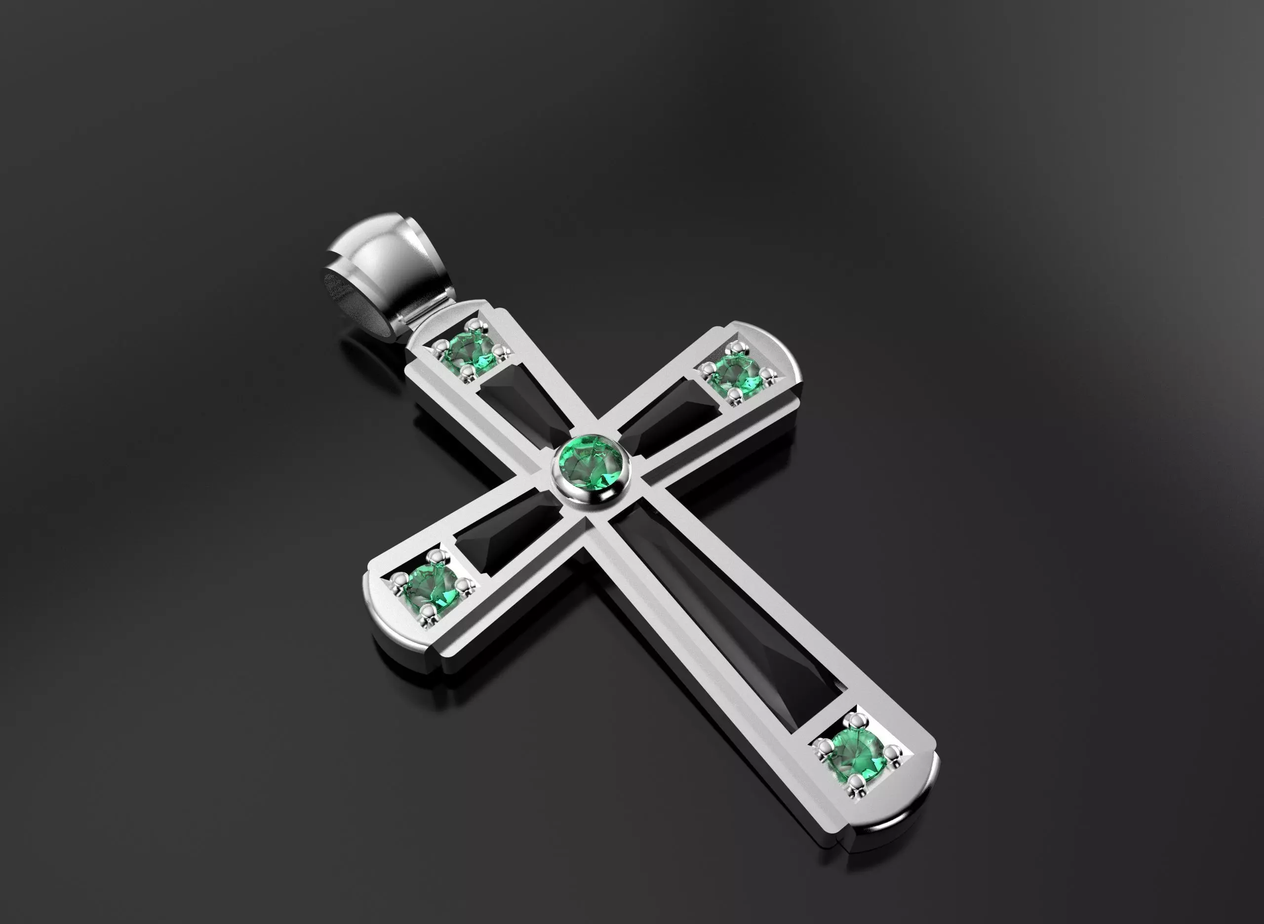 Apostolic Cross 3D print model_2