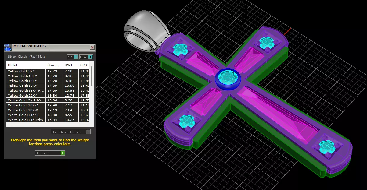 Apostolic Cross 3D print model_7