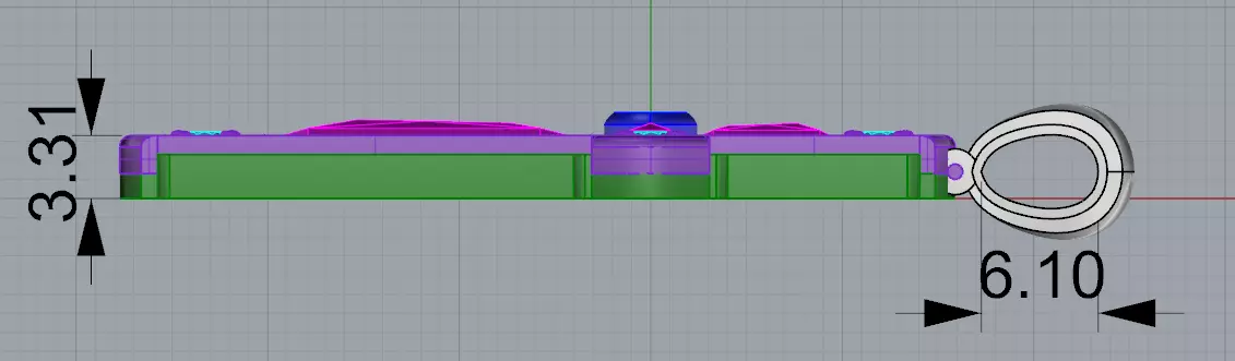 Apostolic Cross 3D print model_5