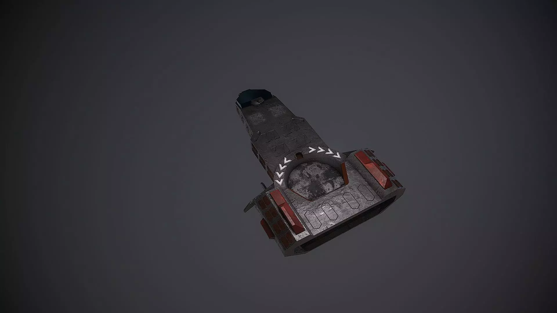 Spaceship mini transporter vol2 3D model_6