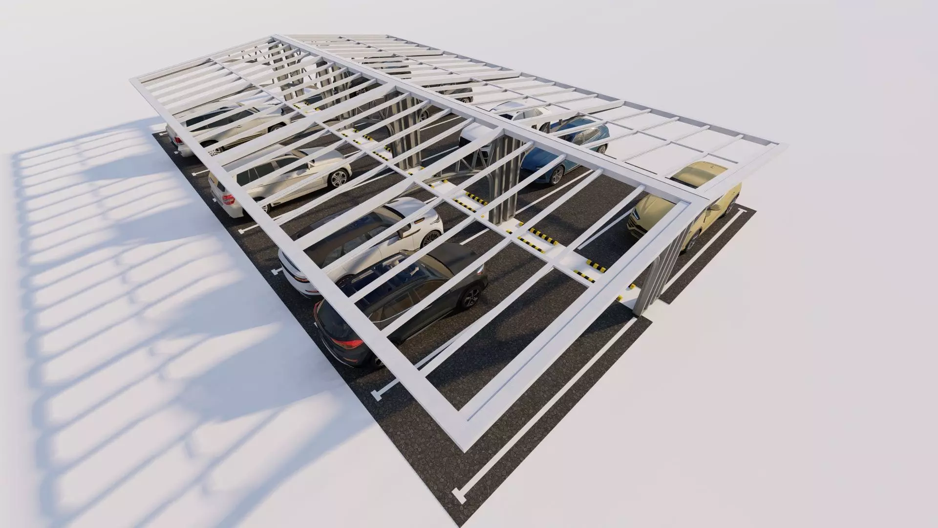 Parking-Parking Lot 3D model_1