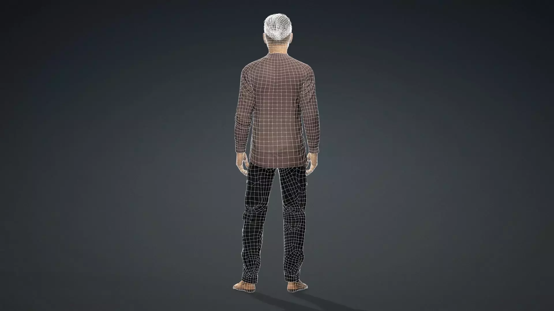 Realistic 3D Male Character 3D model_15