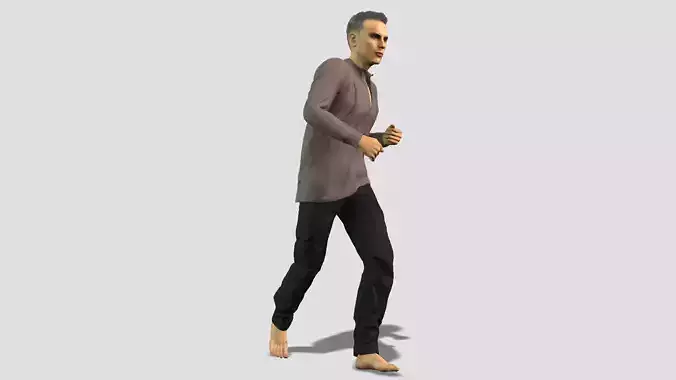 Realistic 3D Male Character