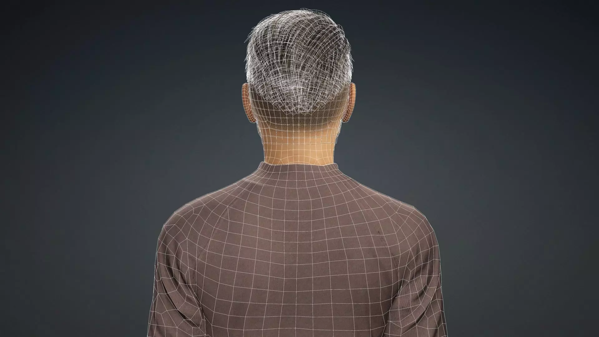 Realistic 3D Male Character 3D model_16