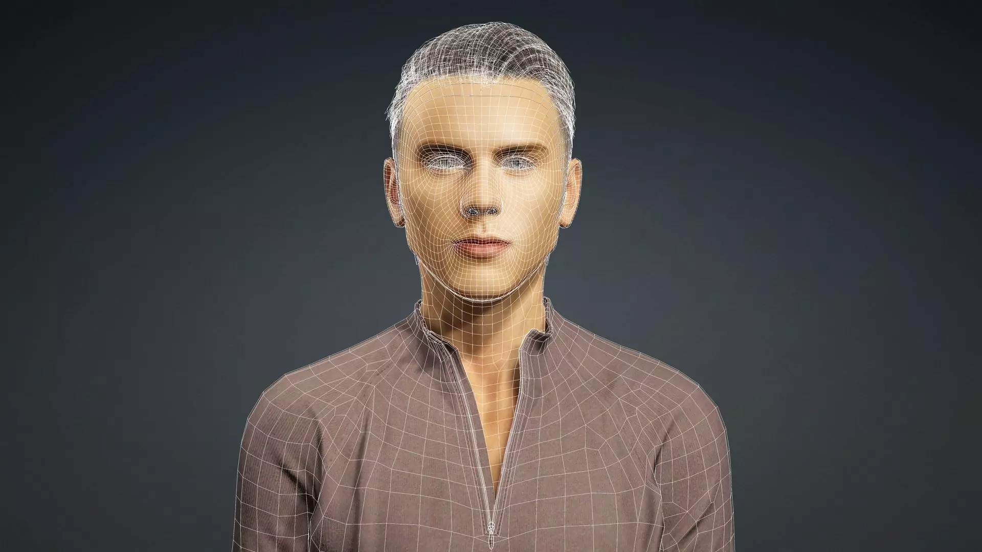 Realistic 3D Male Character 3D model_17