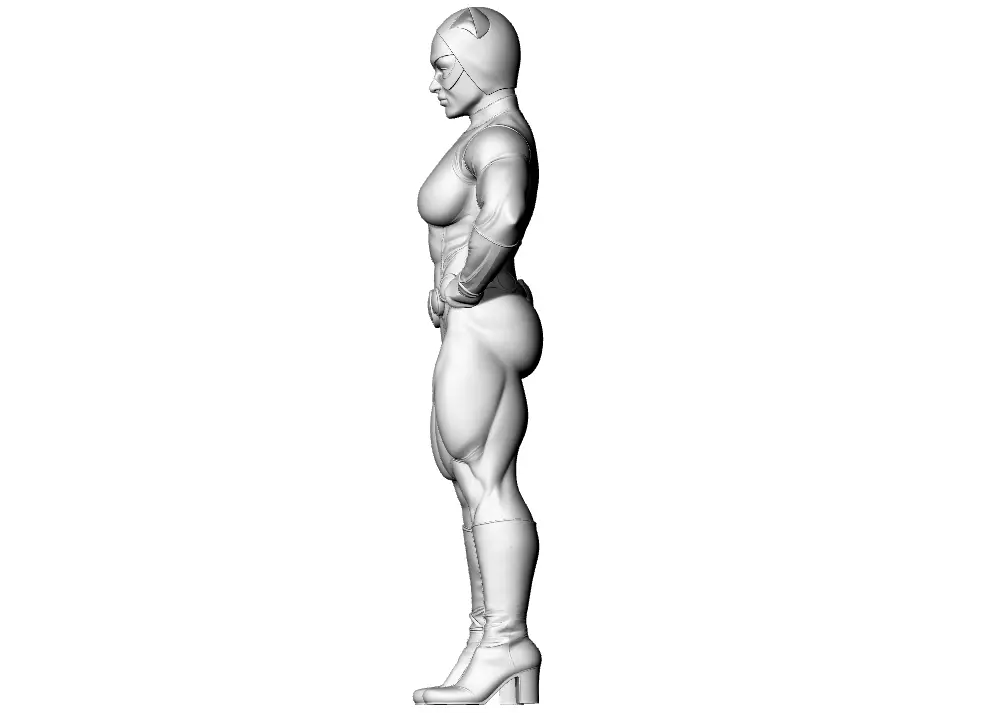 Cat Lady 3D print model_2