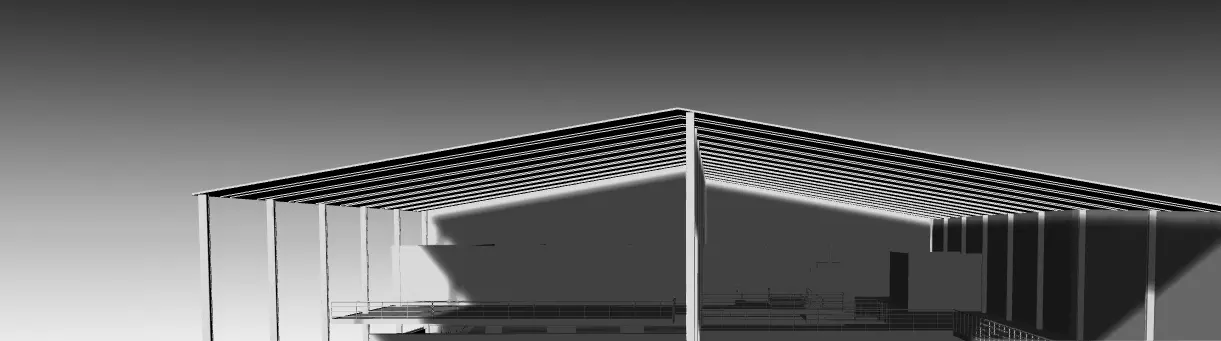 Realistic Industrial Warehouse Complex 3D model_4