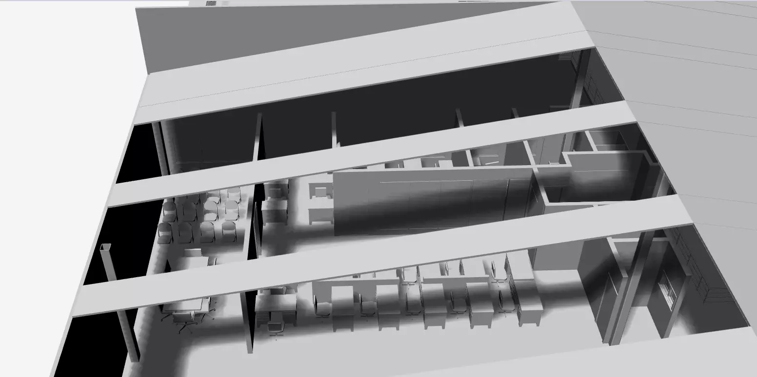 Realistic Industrial Warehouse Complex 3D model_7