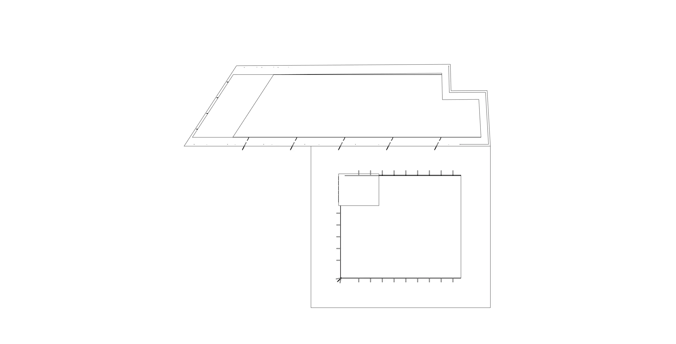 Modern Commercial Glass Building 3D Model Low-poly 3D model_9