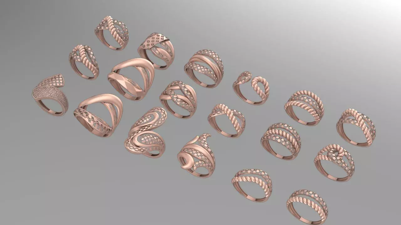 18 mix fusion design 3D print model_0