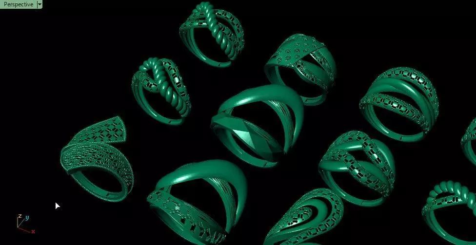 18 mix fusion design 3D print model_3