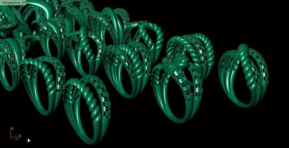 18 mix fusion design 3D print model_4