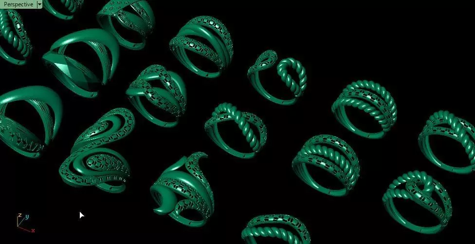 18 mix fusion design 3D print model_2