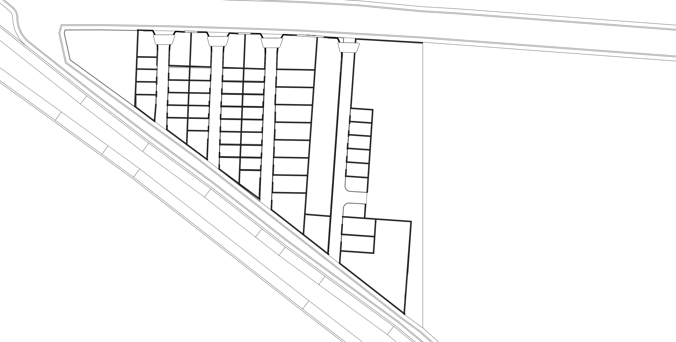Township Masterplan 3D Model Low-poly 3D model_15