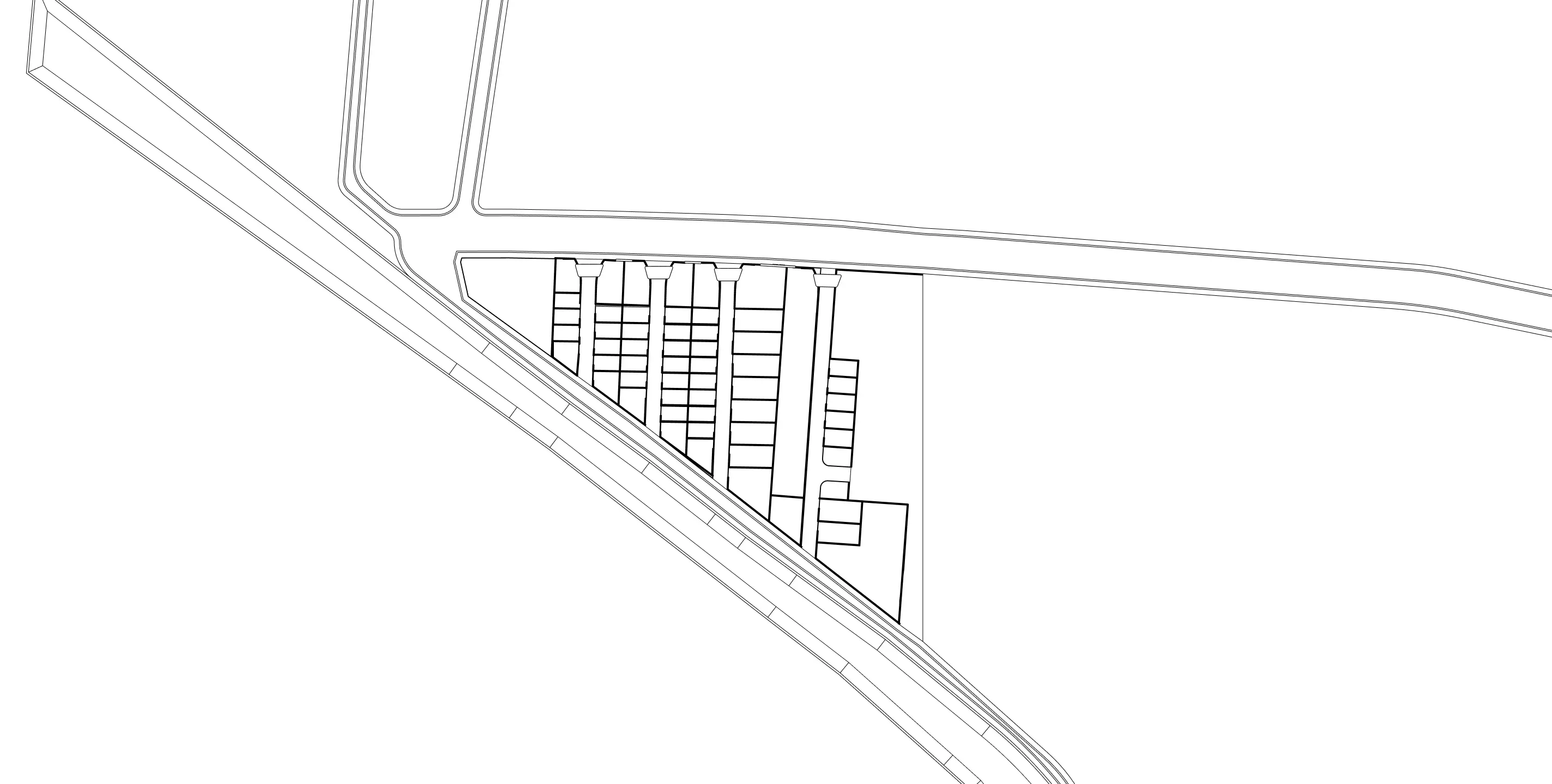 Township Masterplan 3D Model Low-poly 3D model_14