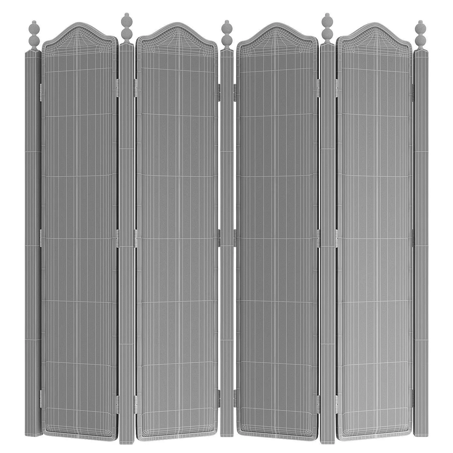 Vintage screens 3D model_7