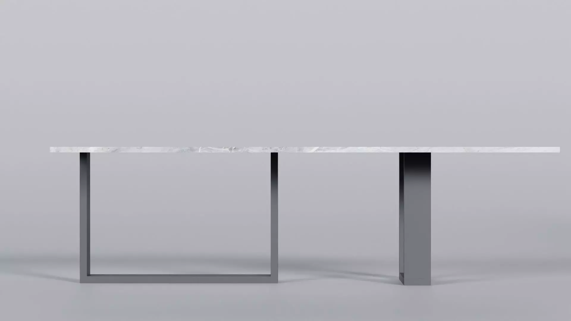 Luxury Marble Table 3D Model True 4K PBR Renders FBX GLB   Low-poly 3D model_7