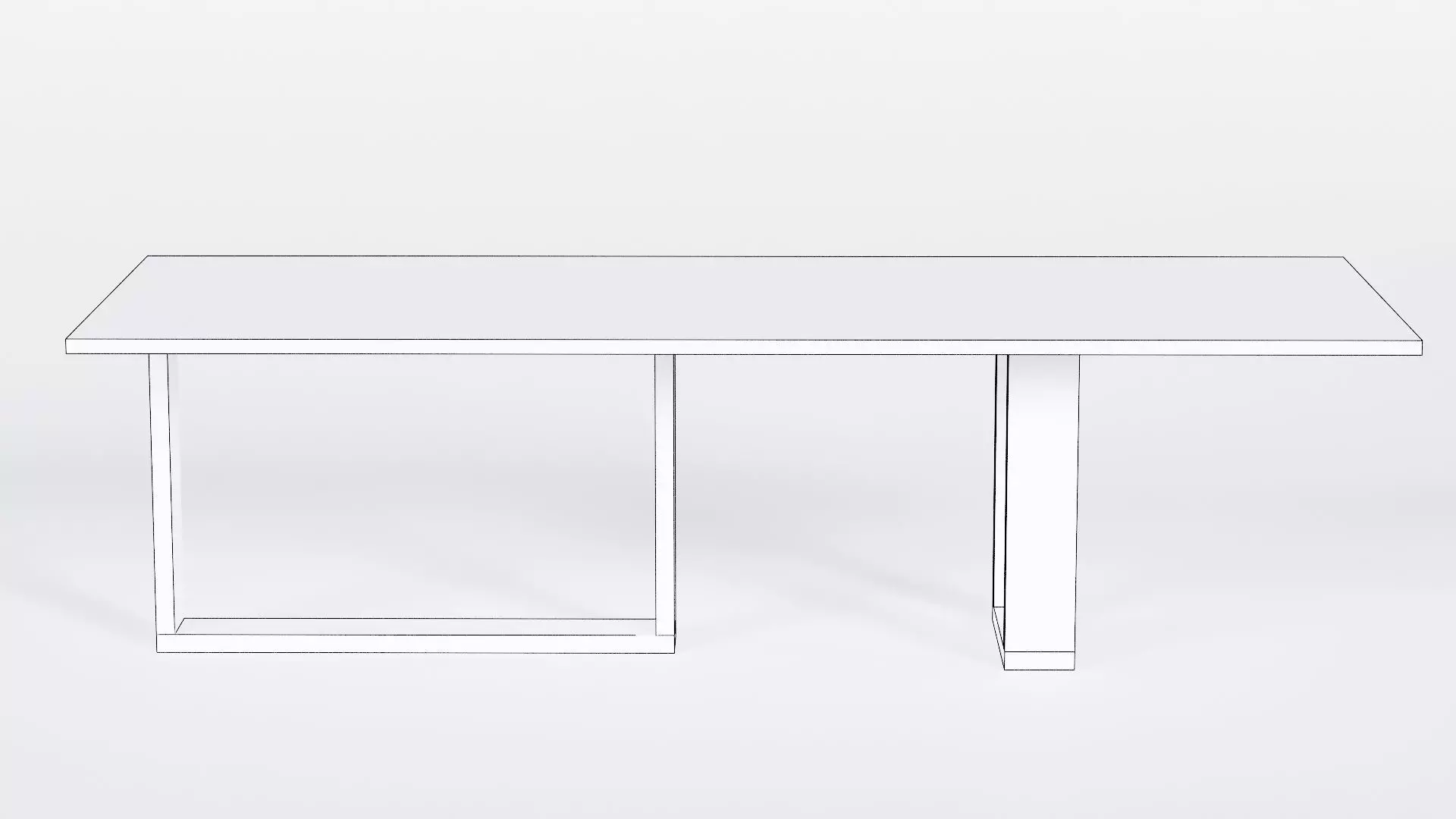 Luxury Marble Table 3D Model True 4K PBR Renders FBX GLB   Low-poly 3D model_6