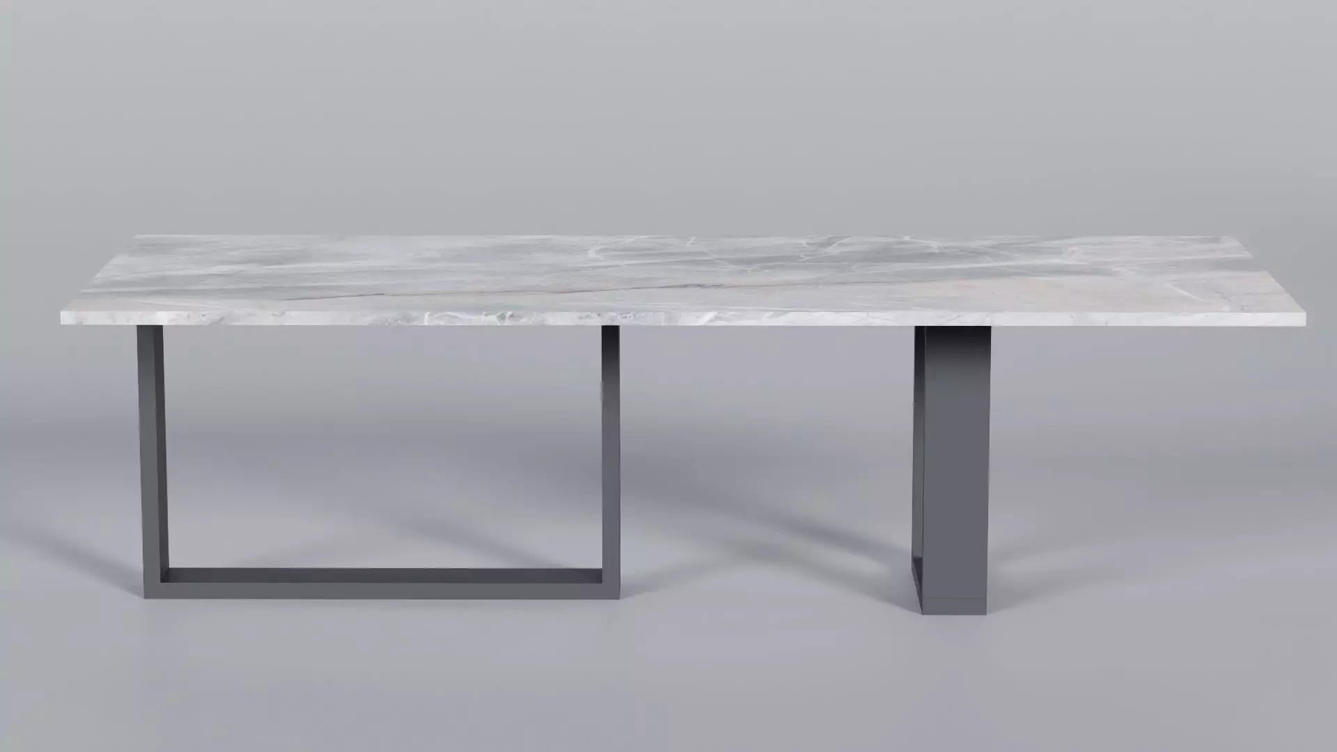 Luxury Marble Table 3D Model True 4K PBR Renders FBX GLB   Low-poly 3D model_3