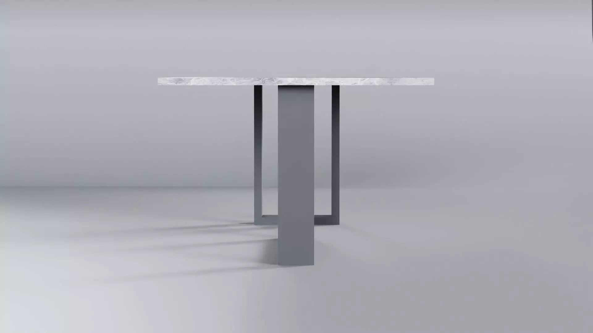 Luxury Marble Table 3D Model True 4K PBR Renders FBX GLB   Low-poly 3D model_2