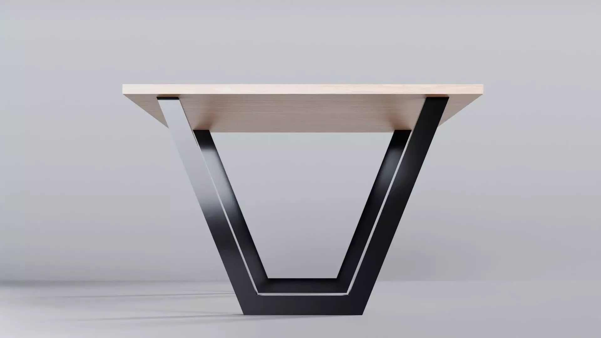 Wood Table 3D Model True 4K PBR Renders FBX GLB Low-poly 3D model_2