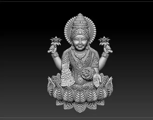 Laxmi Mata 3D print model 