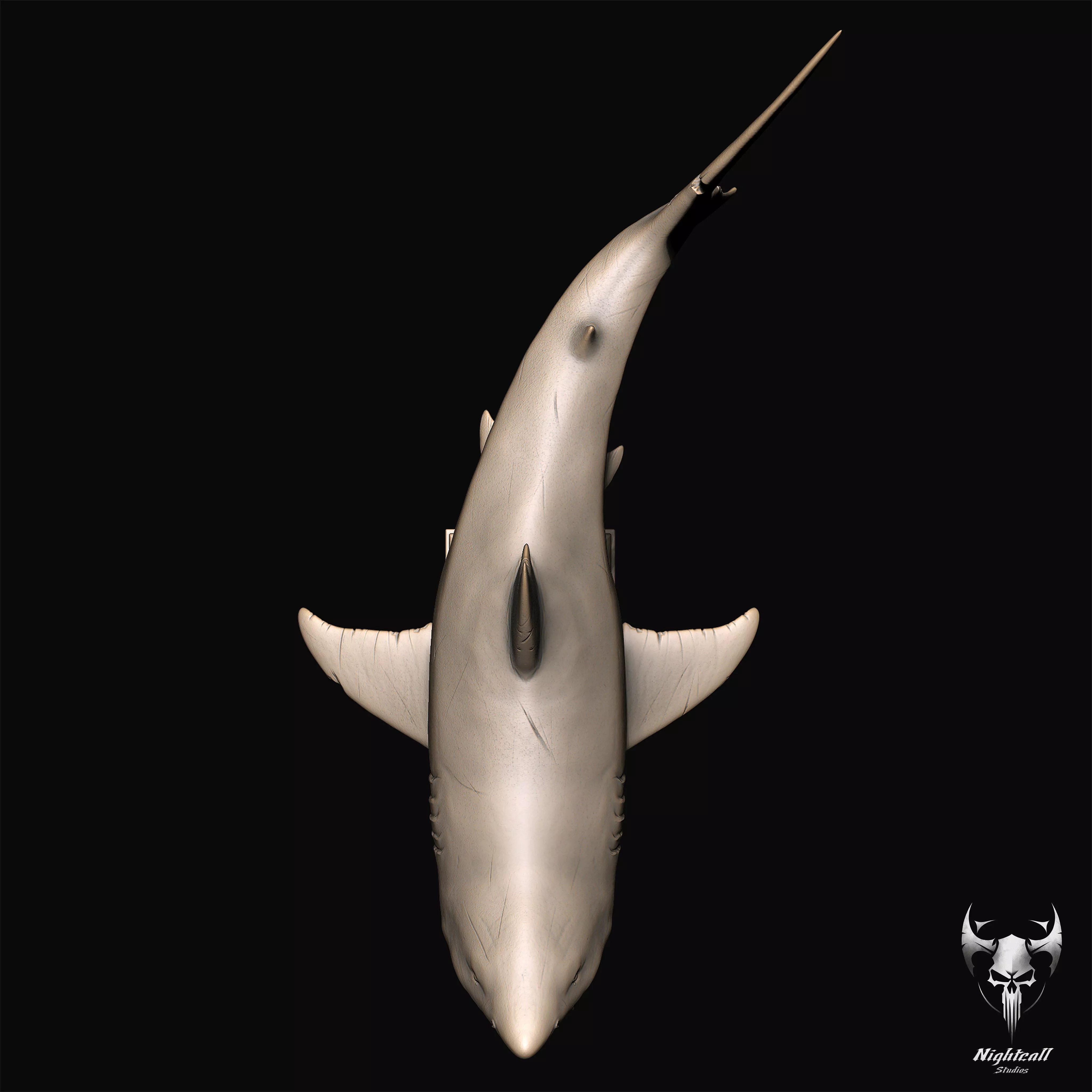 Great White Shark 3D print model_13