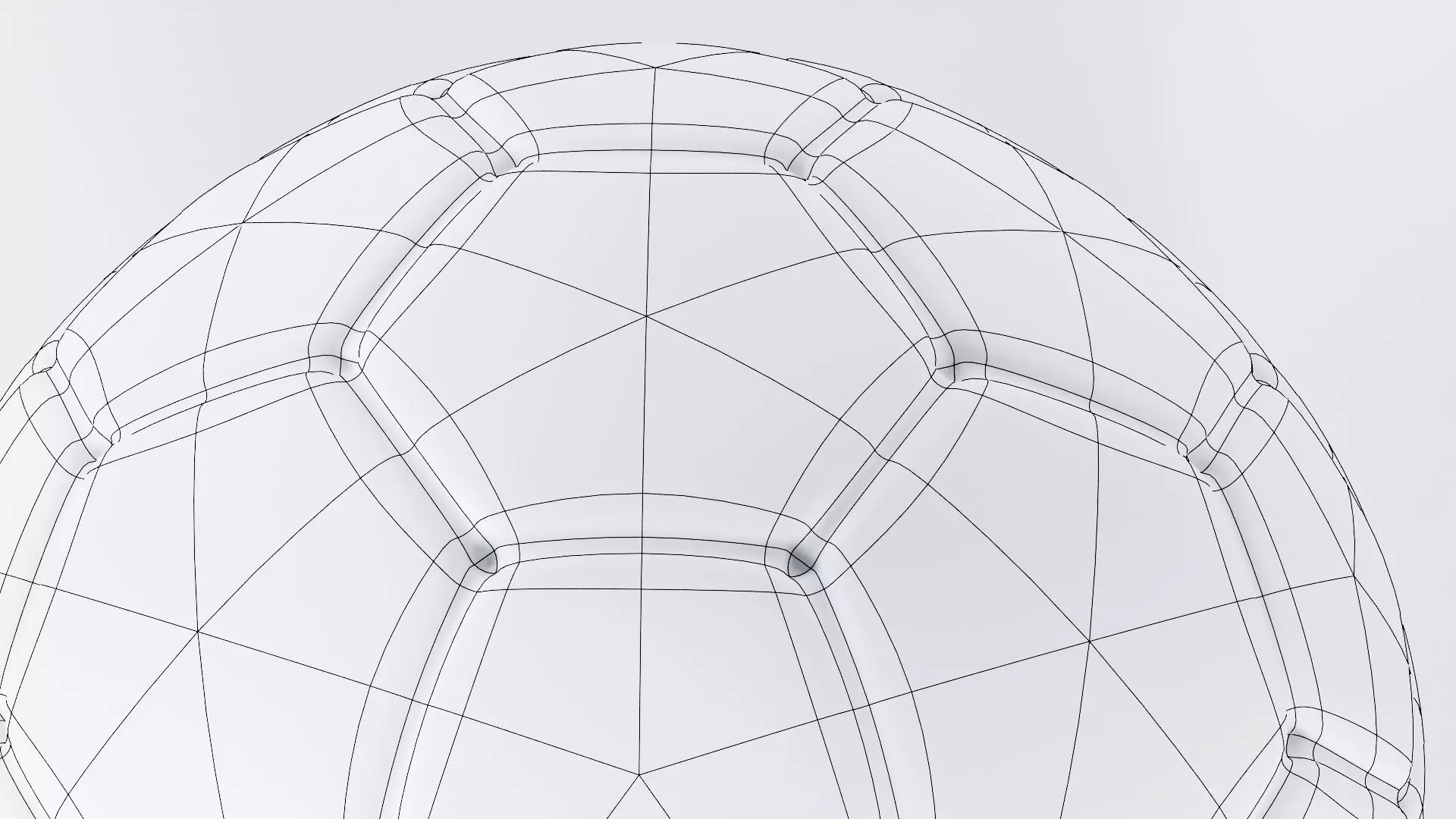 Realistic Football 3D Model True 4K PBR Renders  Low-poly 3D model_7