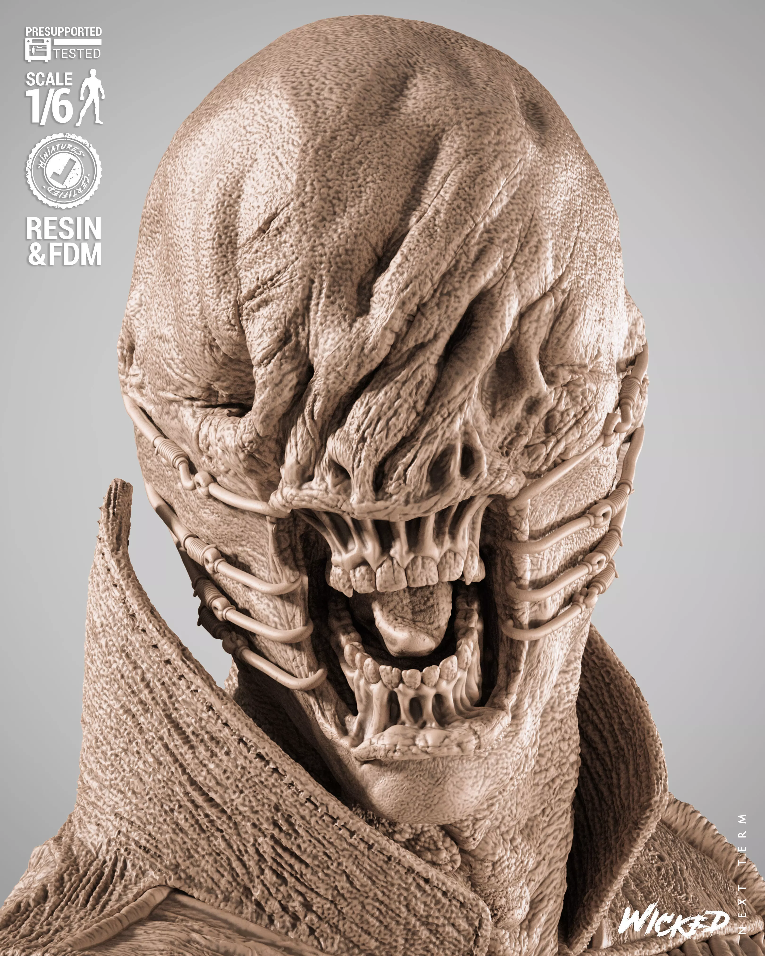 Wicked Movies Chatterer Sculpture 3D print model_18