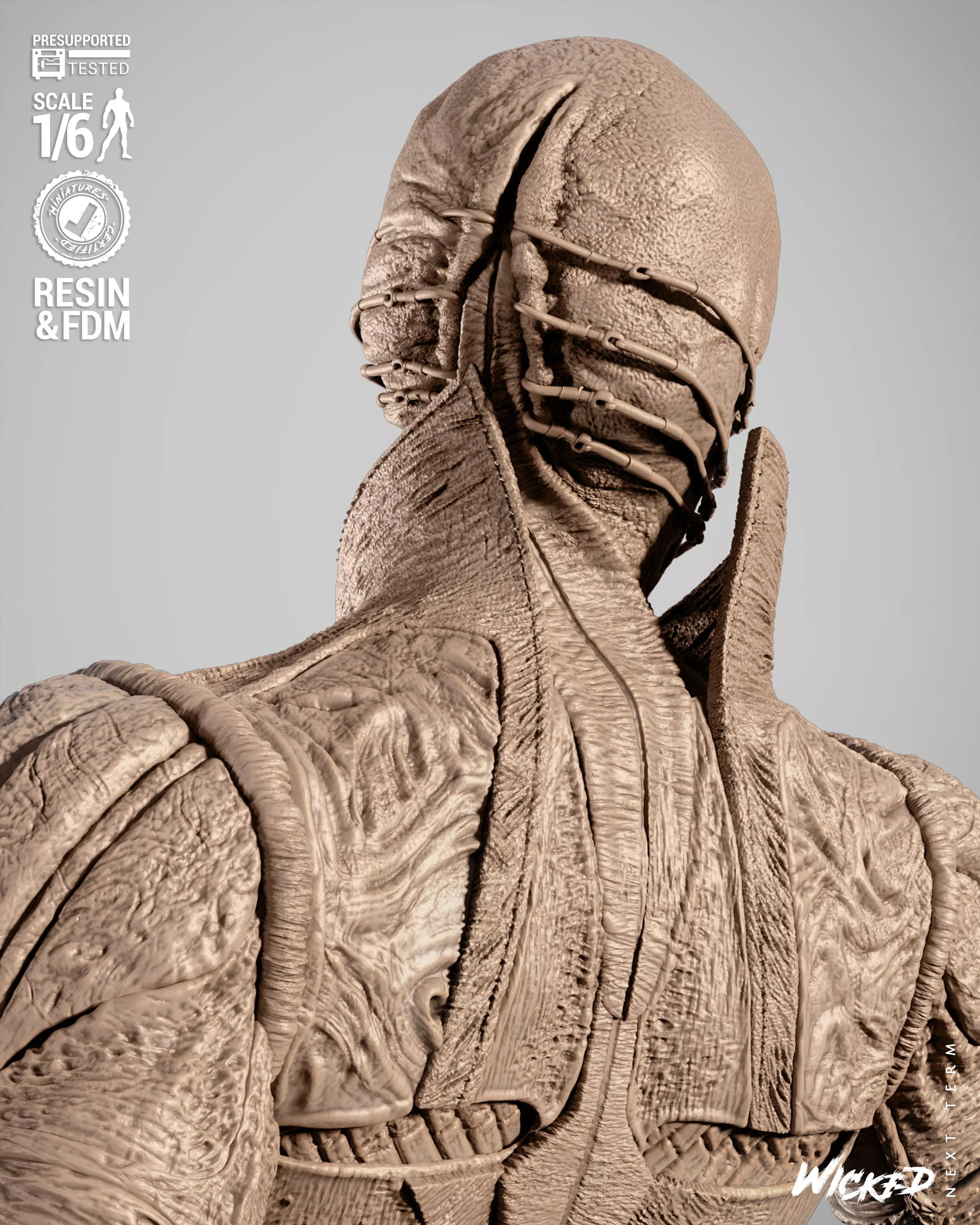 Wicked Movies Chatterer Sculpture 3D print model_13