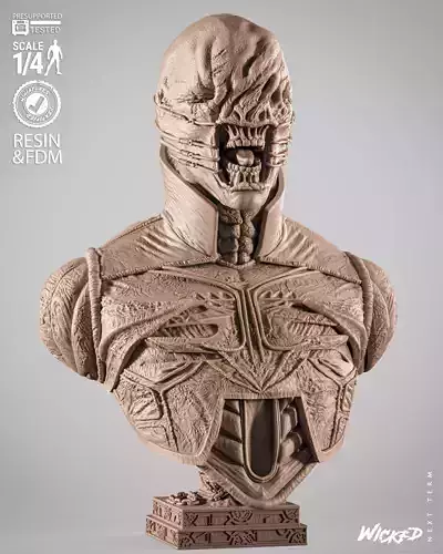 Wicked Movies Chatter Portrait Bust