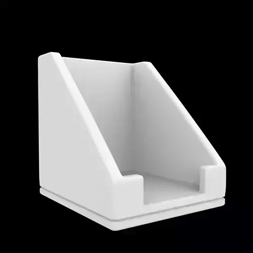 Modern Business Card Holder 3D Print Model