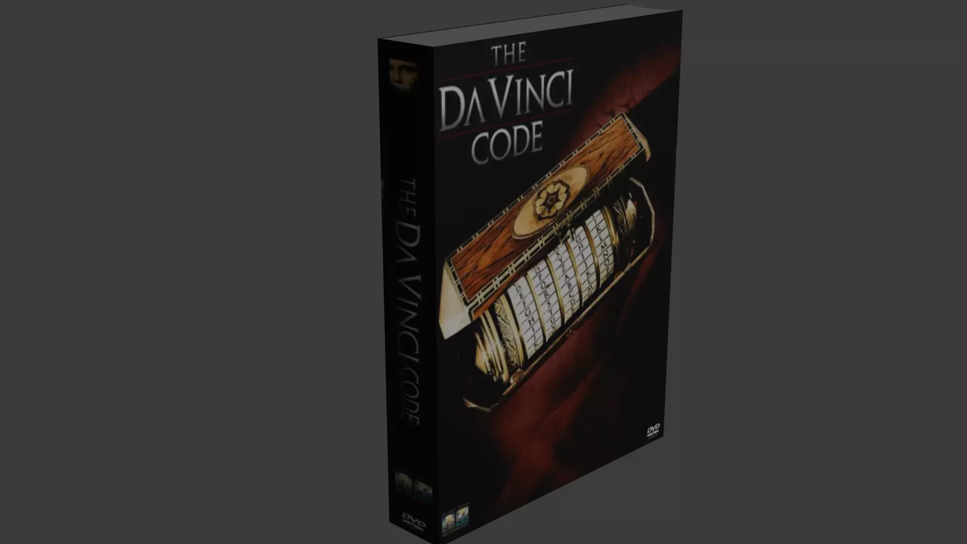 The Da Vinci Code Book Realistic 3D Model Free 3D model_0